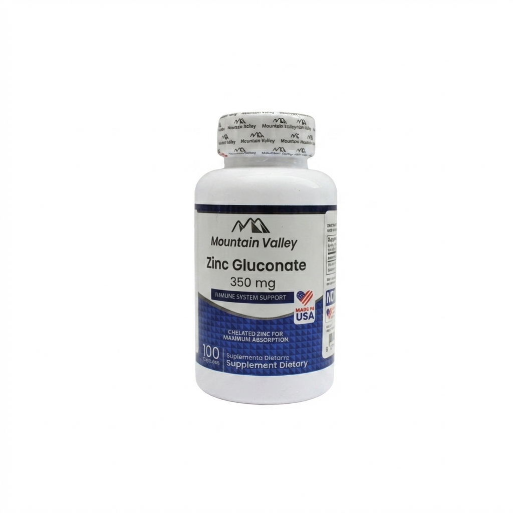 Zinc Gluconate 350 mg 100 capsulas