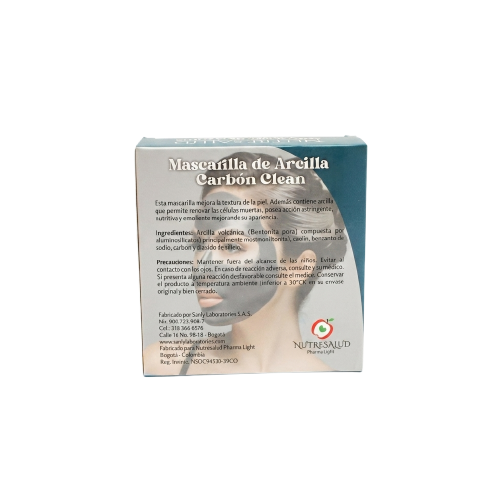 Mascarilla de Carbón Nutresalud 2