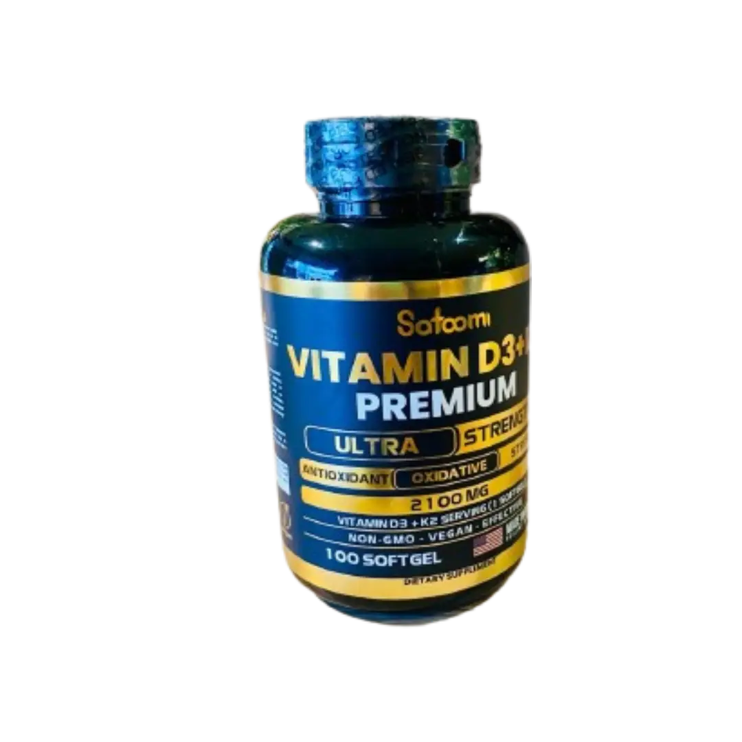 Vitamina D3 + K2 Satoomi X 2100 mg 100 Softgels