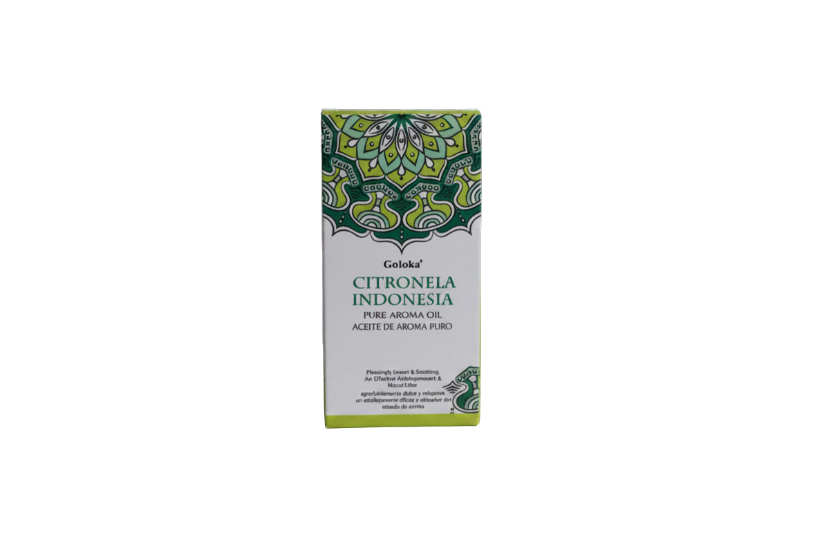 Aceite de Aroma Puro Citronela Indonesia 10 ml