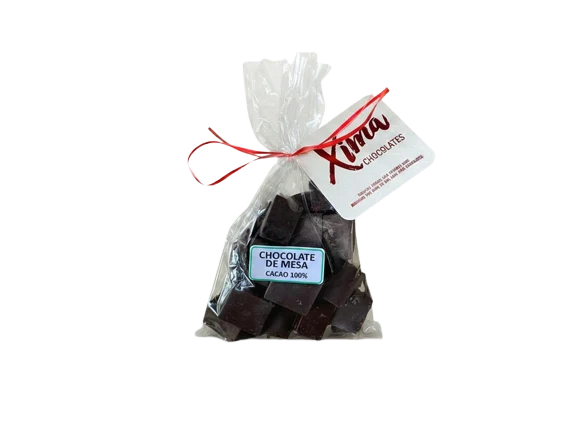 Chocolate Orgánico de Mesa Sin Azúcar X 20 Unidades 200 g