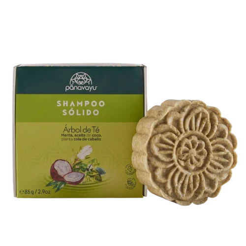 Shampoo de Cola de Caballo, arbol  de té y menta -85g