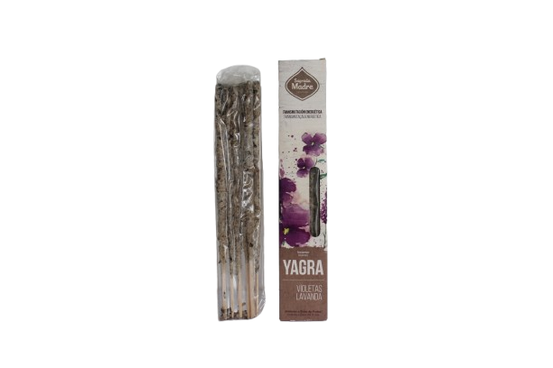 Incienso Yagra Violetas y Lavanda 6 Und
