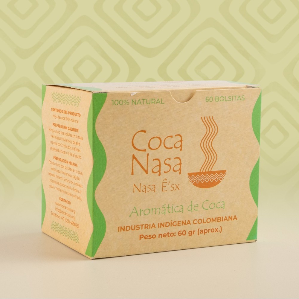 Coca Nasa aromática de coca 60 bolsitas