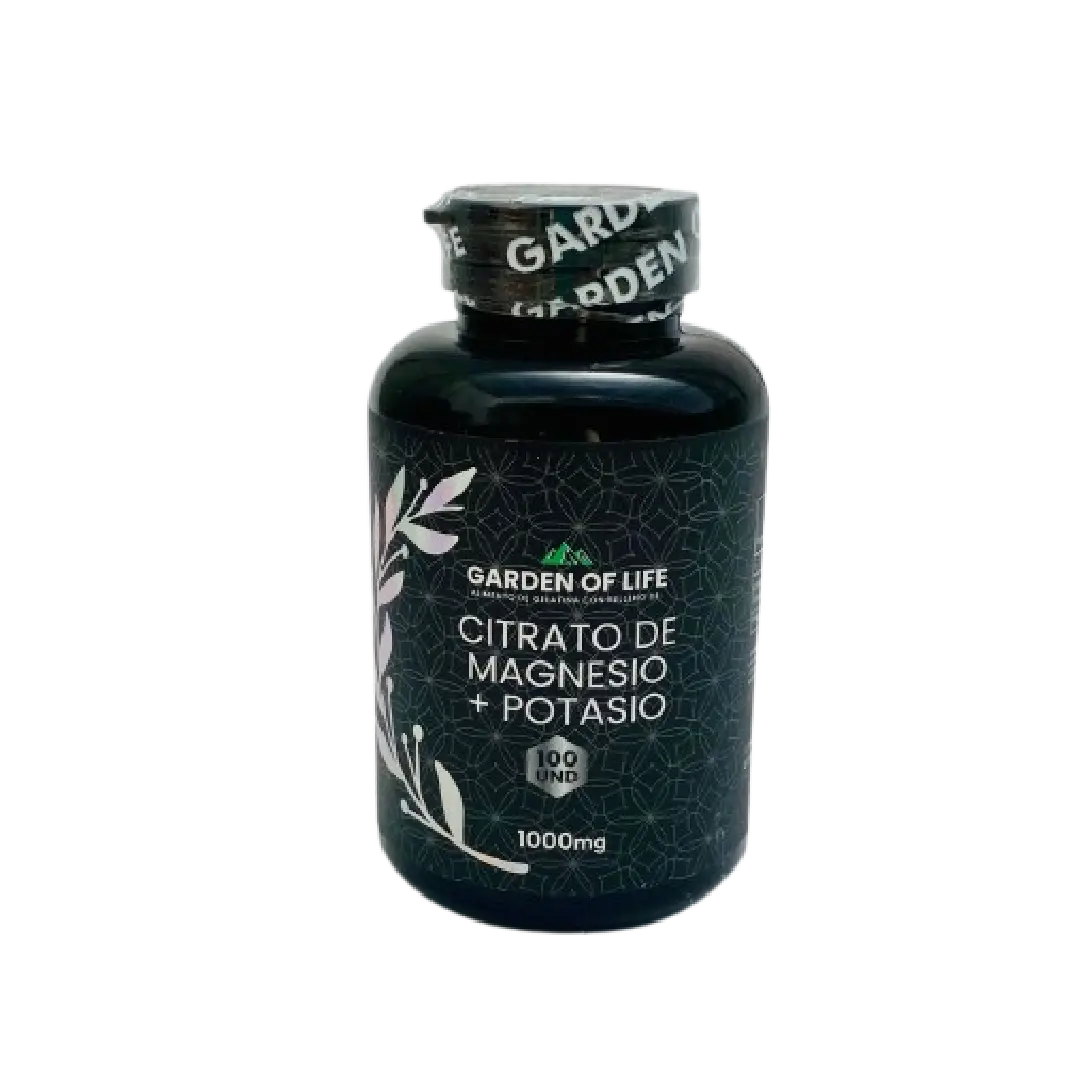 Citrato de Magnesio + Potasio 1000 mg