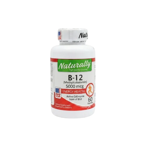 B-12 5,000 mcg 60 capsulas 1