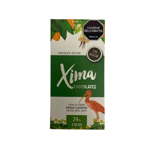 Barra de Chocolate 74% Grande Verde 80 g