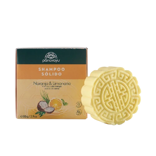 Shampoo en barra de Naranja y  Limonaria 85g