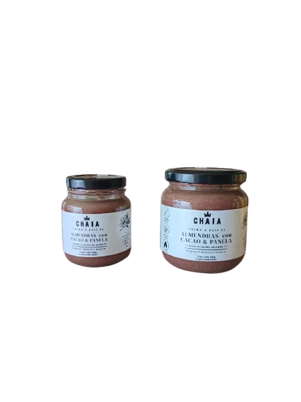 Crema Almedras Cacao y Panela 125 g 3