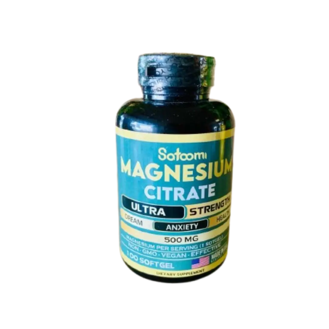 Citrato de Magnesio caps X 500 mg 100 Softgels