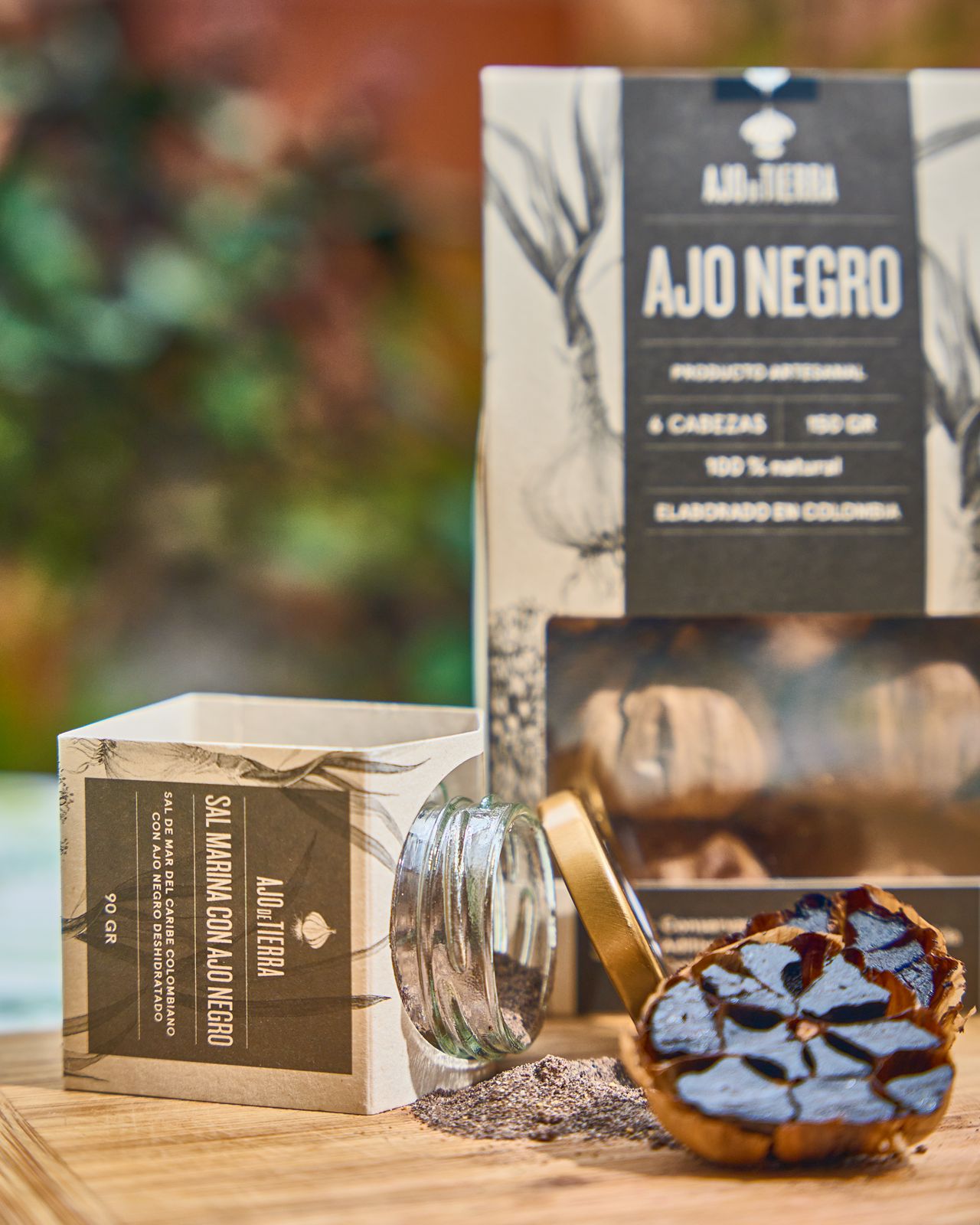 Sal Marina con Ajo Negro 90 g