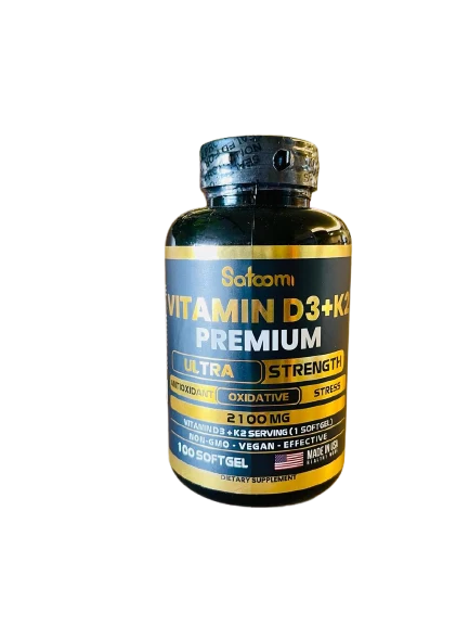 Vitamina D3 + K2 Satoomi X 2100 mg 100 Softgels