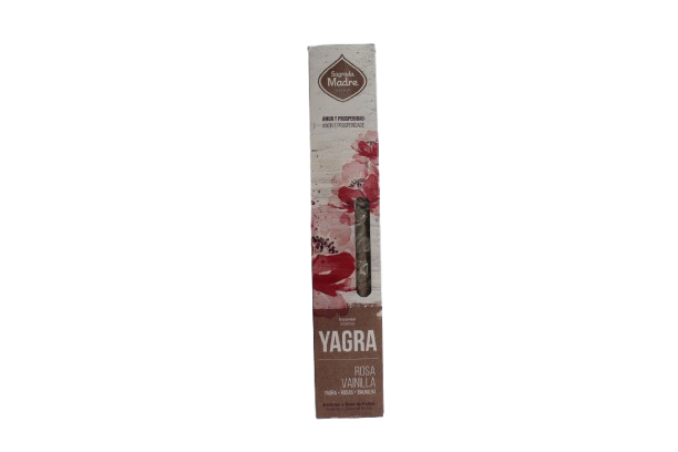 Incienso Yagra Rosa y Vainilla 6 Und 2